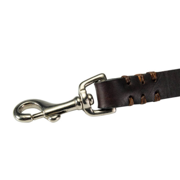 Polo Dog Lead | Nickel Trigger | Argentinian Leather
