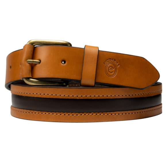 Leather belt Palermo handmade in Argentina by Estribos