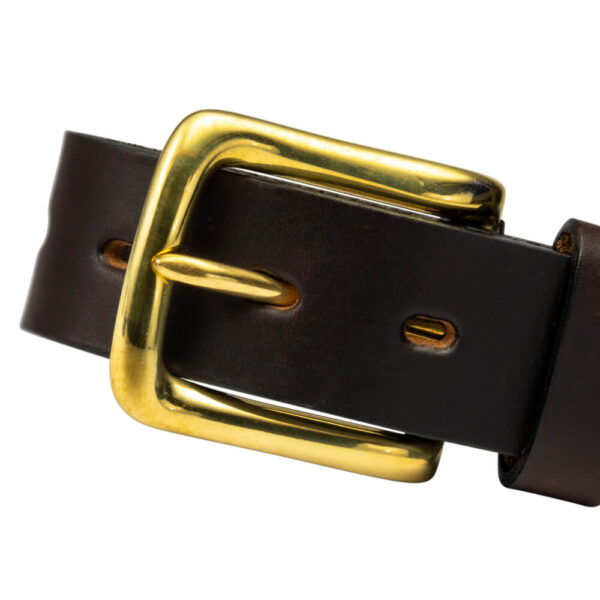 Brass Palermo West End Buckle 35mm 25mm