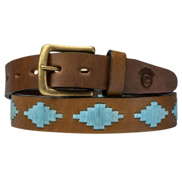 Polo Belt - Inca Celeste