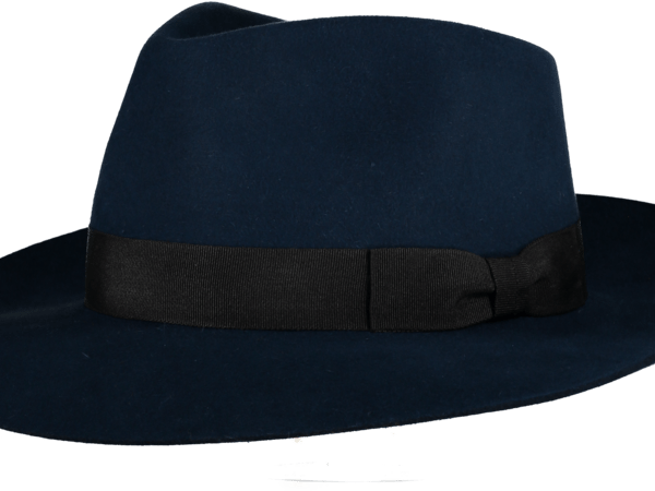 Blue 'Ha' Fur Felt Hat