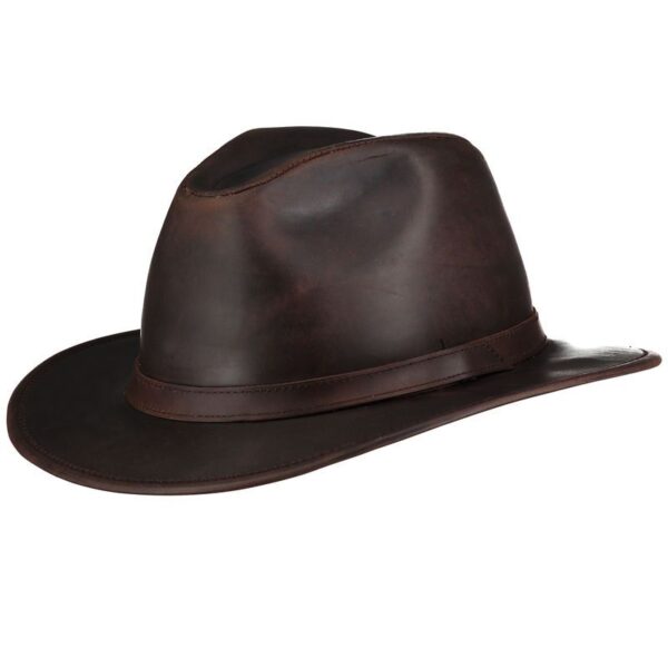 Indiana - Brown Waxed Leather